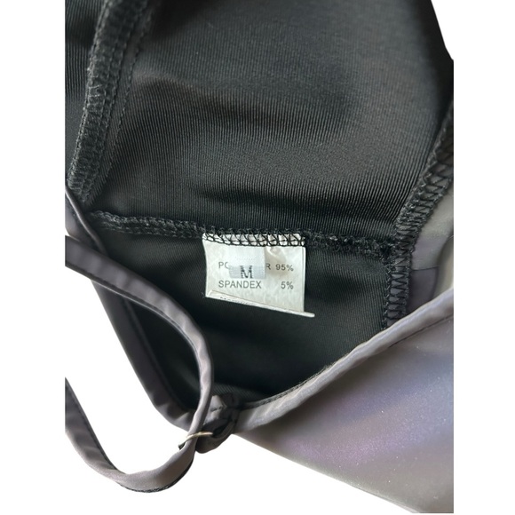 Giovacker Women's Reflective Crop Tops Festival Rave Outfits Girls Club Tank - Picture 11 of 12